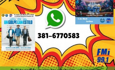 Ganadores de los mensajes de Whatsapp!